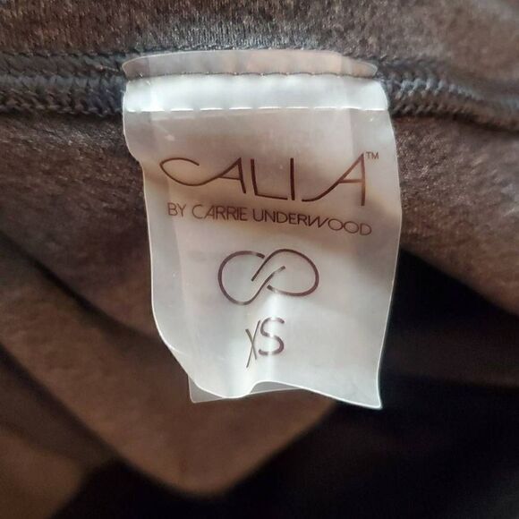 Calia by Carrie Underwood Gray Side Ruched Bermuda Biking Shorts Size XS - Picture 4 of 4